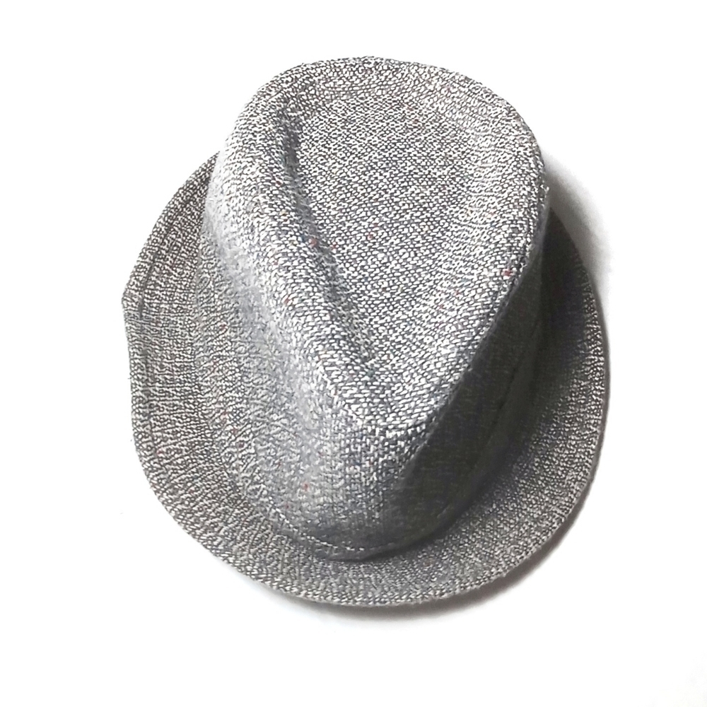Vintage Crown Co. Grey Wool Blend Hat